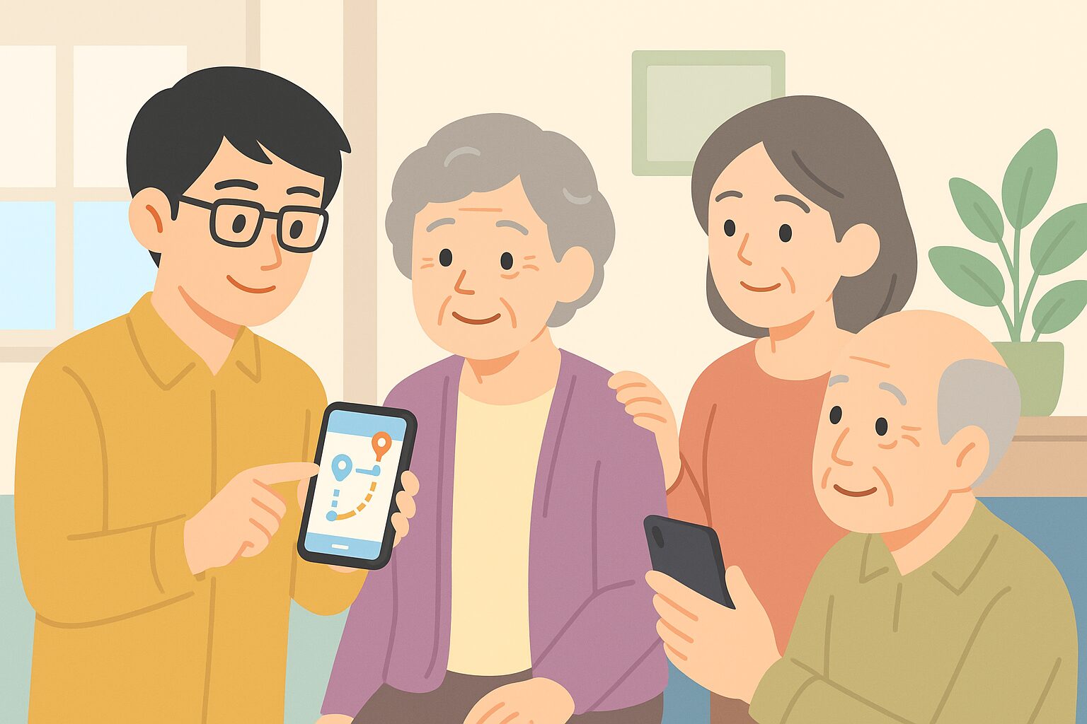 スマホやPCでの設定方法を解説|シニア向けにわかりやすく紹介