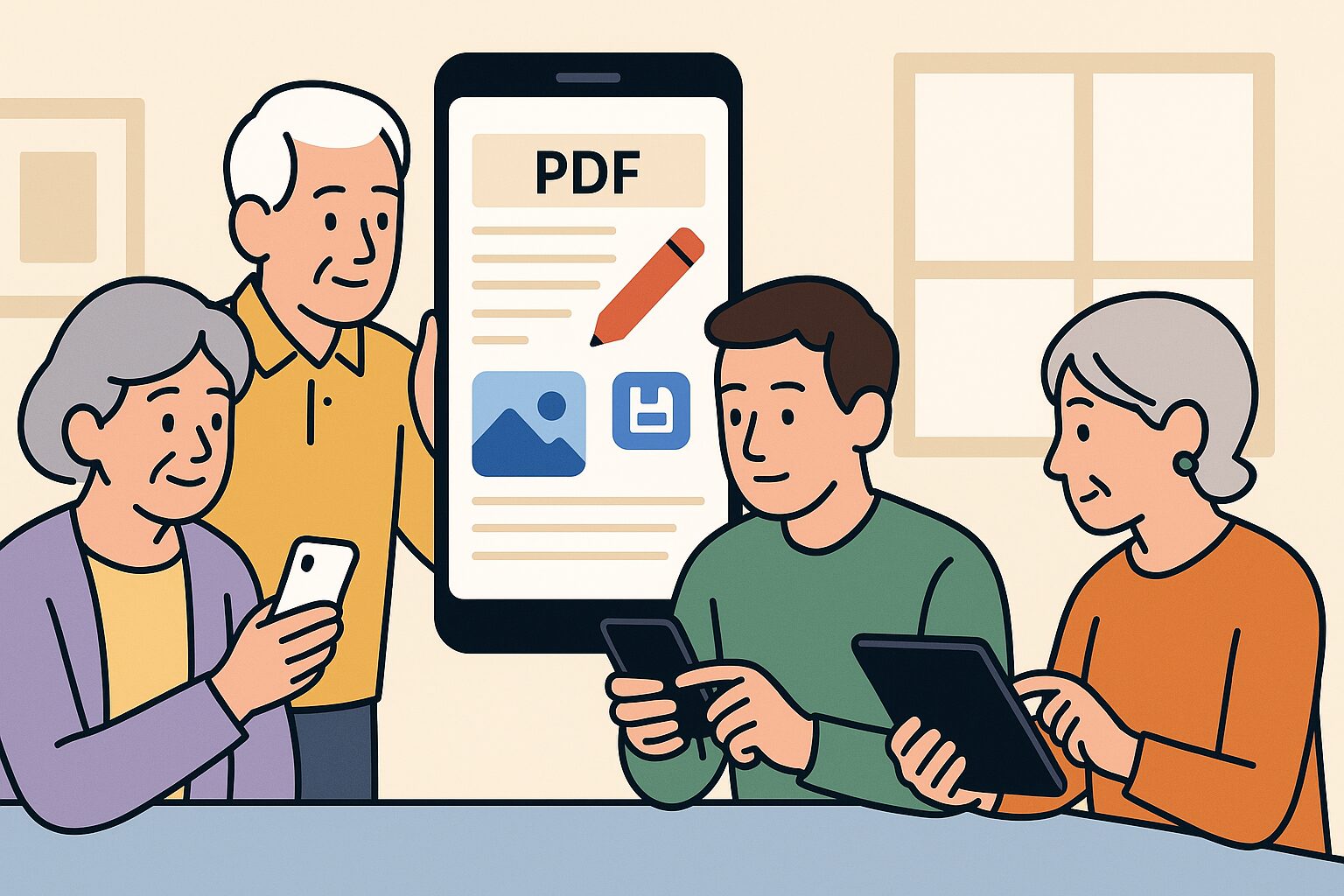 スマホでPDFを編集・保存する方法|実際の手順を画像つきで解説