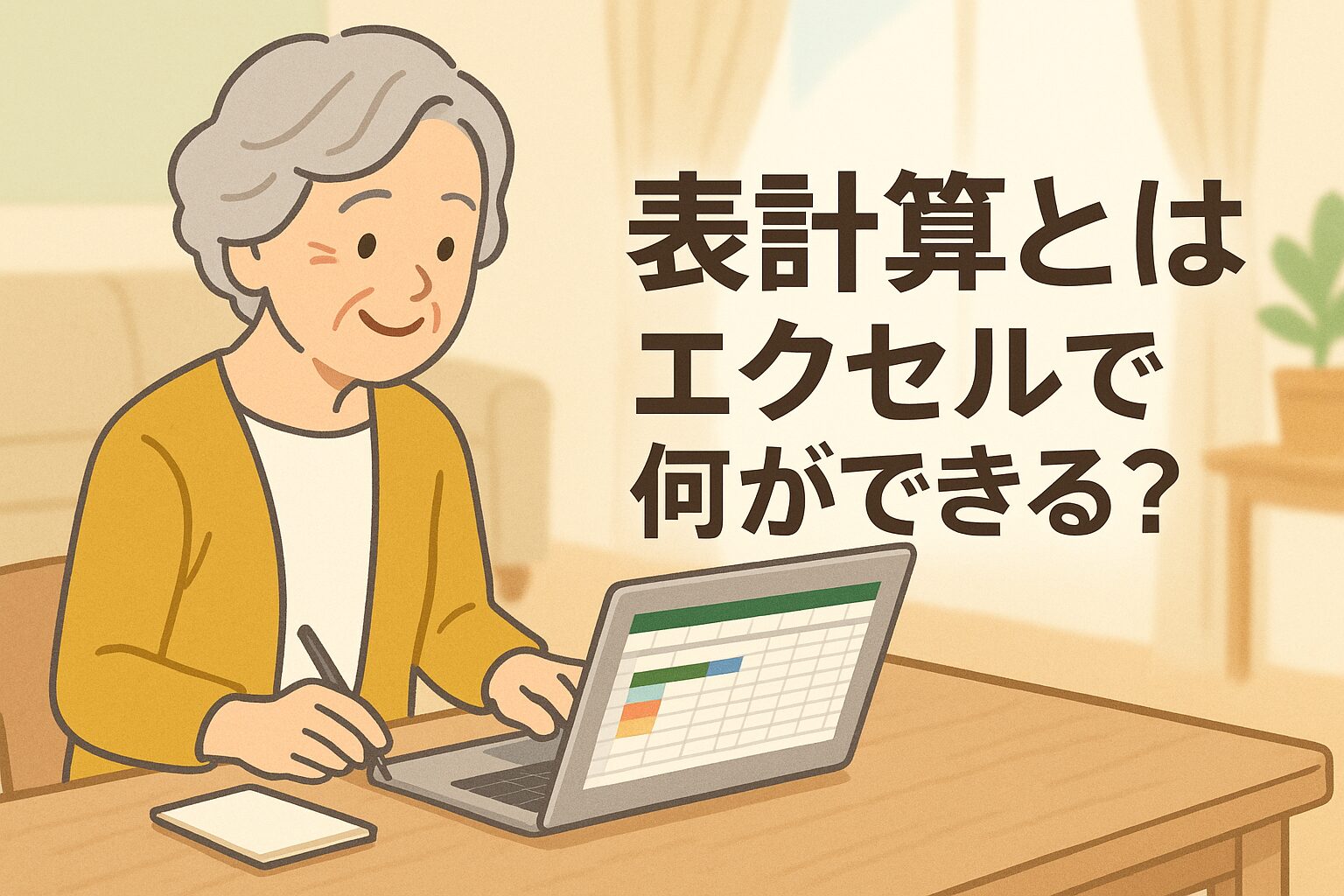 表計算とは エクセルで何ができる？ 高齢者でも使える基本操作まとめ