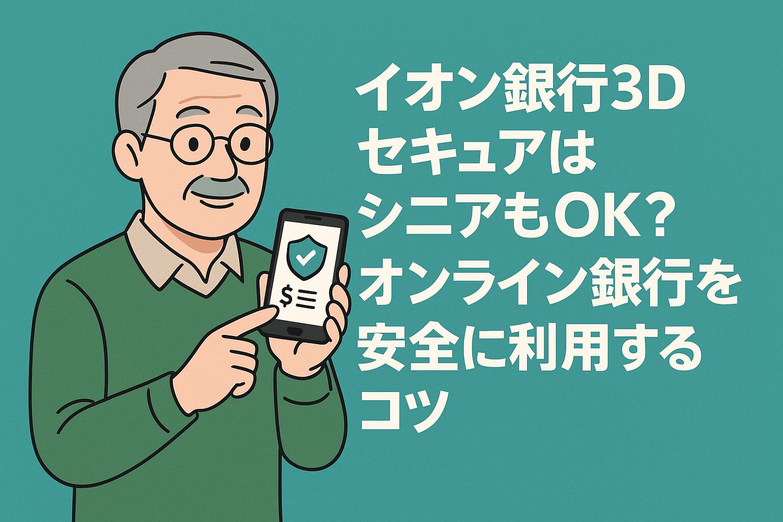 イオン銀行3dセキュアはシニアもOK？オンライン銀行を安全に利用するコツ