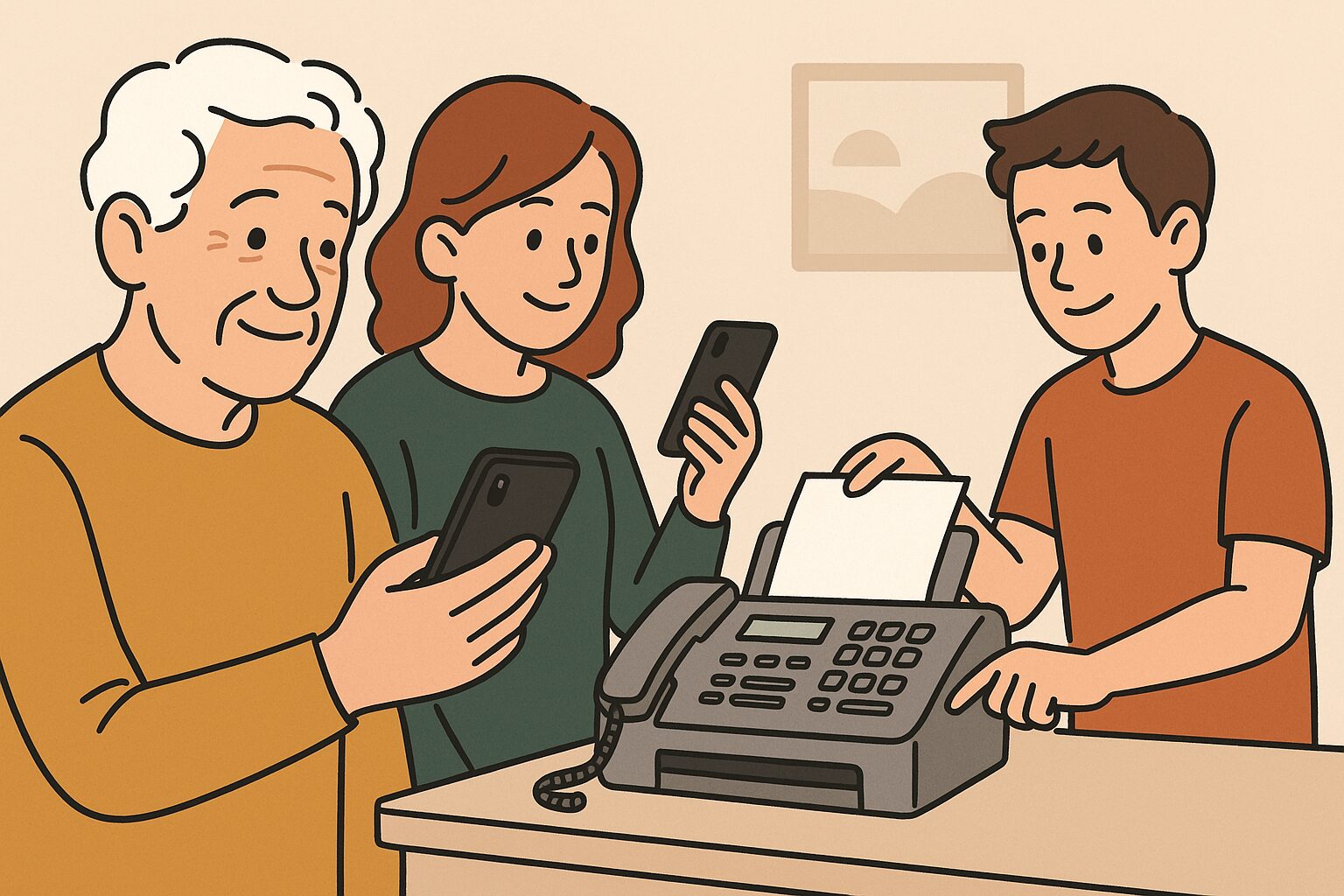 スマホからFAXを送る無料手順は簡単！今日からすぐ使えます